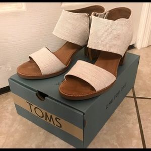 Toms Women's Majorca Cutout Sandals Sz 8
